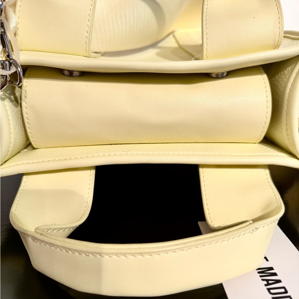 Steve Madden Lemon Yellow Mini Tote with Card Case - Picture 9 of 16